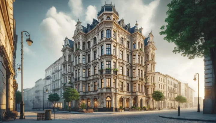 Kamienica w której będą wyceniane mieszkania w Krakowie