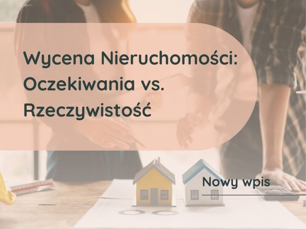 rzeczoznawca majątkowy z Krakowa pokazujący swój raport z wyceny nieruchomości