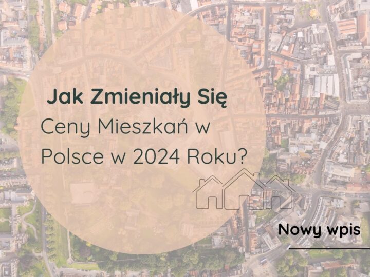grafika przedstawiająca analizyę rynku nieruchomości w polsce i zmiany cen mieszkań