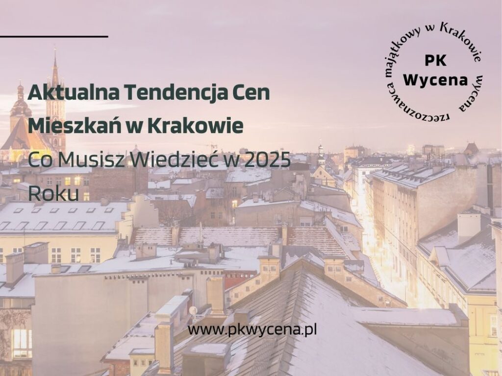 Zdjęcie przedstawiające mieszkania w krakowie widziane z góry