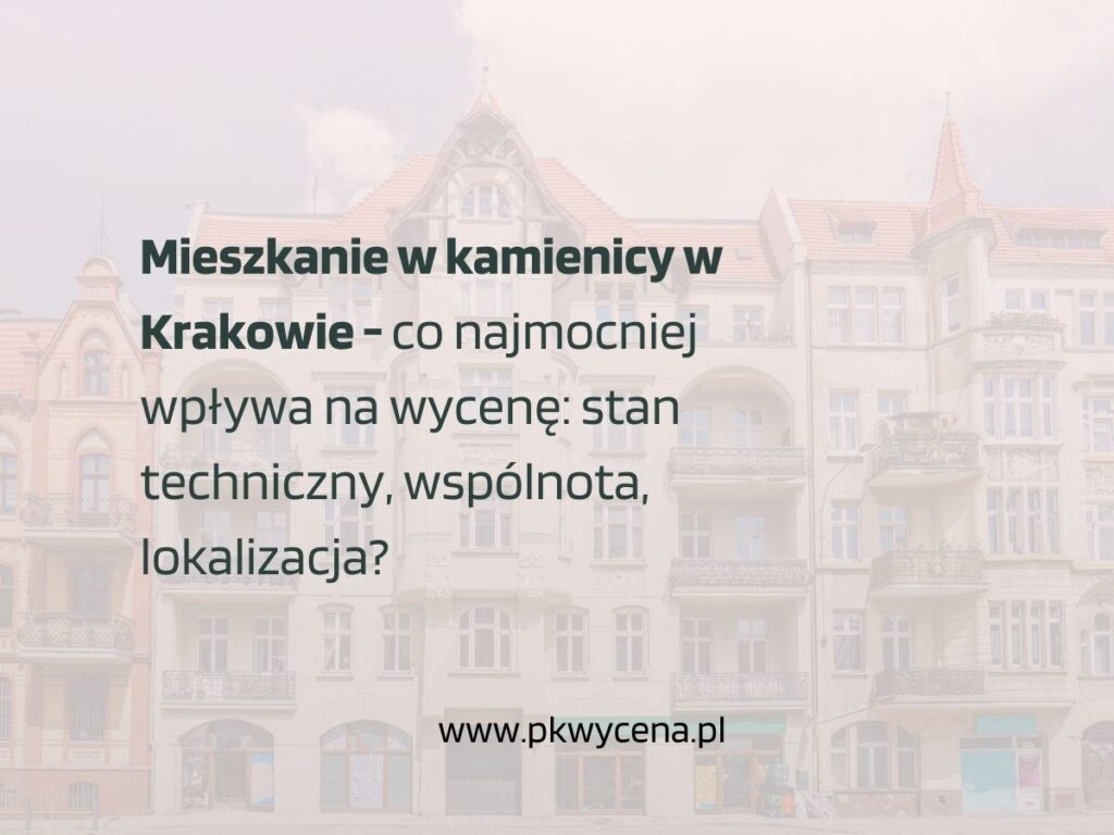grafika przedstawiająca mieszkanie w kamiennicy w krakowie