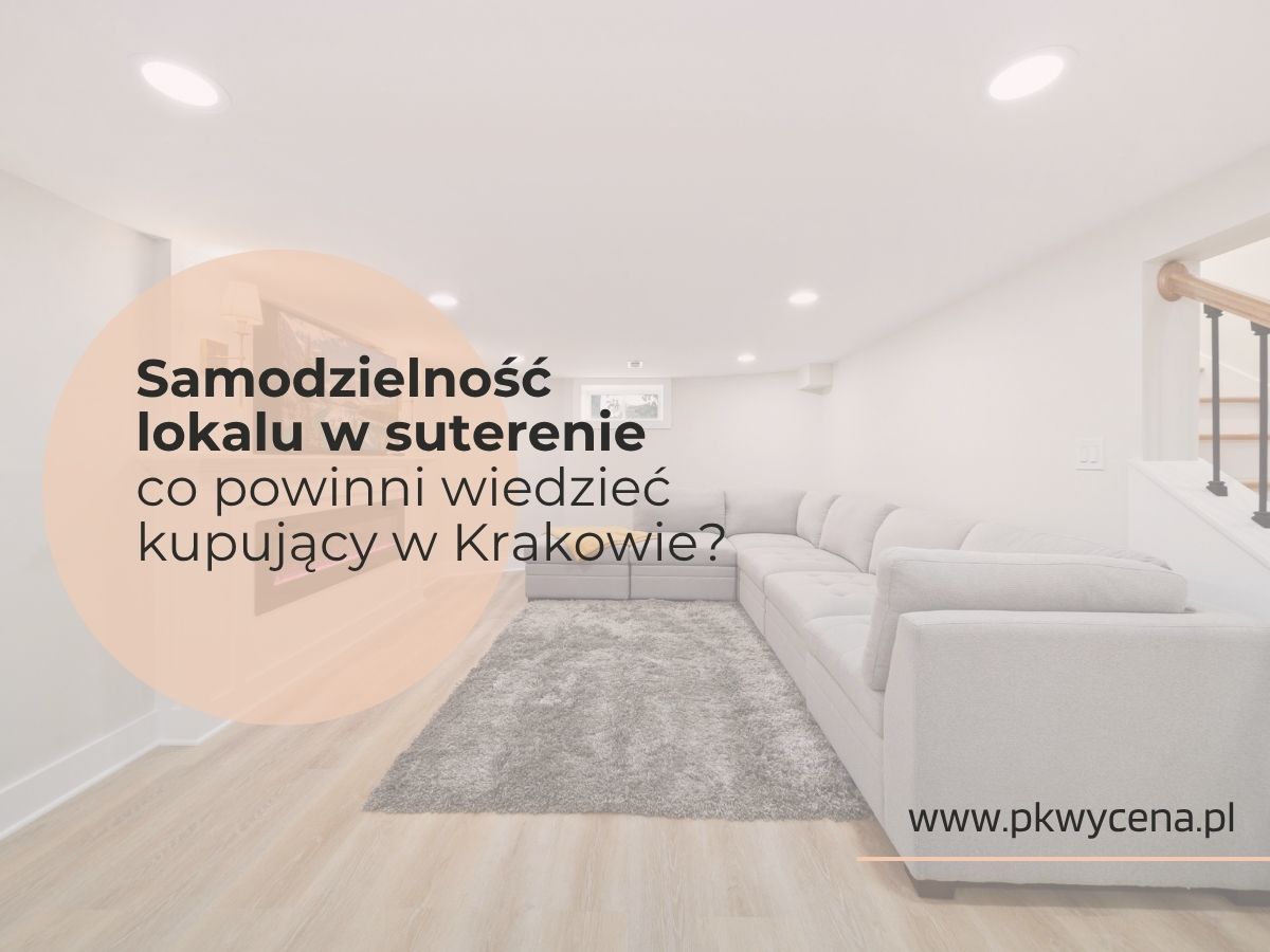 Lokal w suterenie w Krakowie